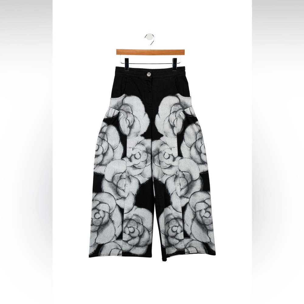 Chanel 2016 Wide Leg Jeans